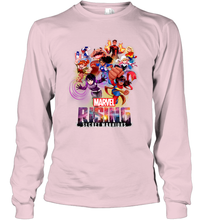 Load image into Gallery viewer, Marvel Rising Secret Warriors Hero Action Pose Collage Long Sleeve T-Shirt