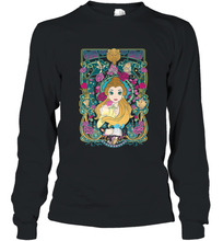 Load image into Gallery viewer, Disney Beauty And The Beast Belle Portrait Long Sleeve T-Shirt
