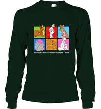 Load image into Gallery viewer, Disney Characters Colorful Mother's Day Long Sleeve T-Shirt
