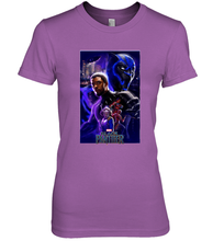 Load image into Gallery viewer, Marvel Black Panther Movie Wakanda Purple Poster Women's Premium T-Shirt