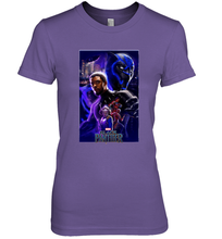 Load image into Gallery viewer, Marvel Black Panther Movie Wakanda Purple Poster Women's Premium T-Shirt