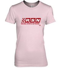 Load image into Gallery viewer, Disney Pixar Cars Racing Sports Network Logo Women's Premium T-Shirt