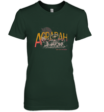 Load image into Gallery viewer, Disney Aladdin Agrabah Flying Over The City Of Mystery Women's Premium T-Shirt