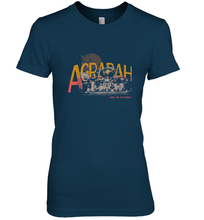 Load image into Gallery viewer, Disney Aladdin Agrabah Flying Over The City Of Mystery Women's Premium T-Shirt