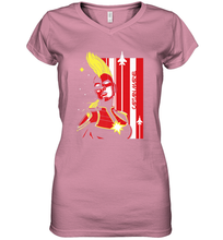 Load image into Gallery viewer, Marvel Captain Marvel Carol Danvers Women's V-Neck T-Shirt