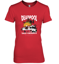 Load image into Gallery viewer, Marvel Deadpool Taco Tuesday Everyday Women's Premium T-Shirt