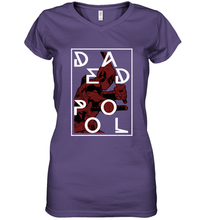 Load image into Gallery viewer, Marvel Deadpool Is Ready Urban Streetwear Women's V-Neck T-Shirt