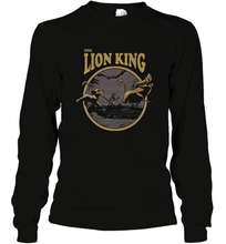 Load image into Gallery viewer, Disney Lion King Distressed Lion King Trio Long Sleeve T-Shirt