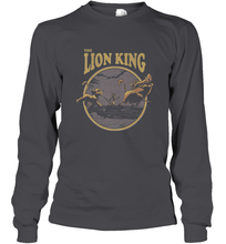 Load image into Gallery viewer, Disney Lion King Distressed Lion King Trio Long Sleeve T-Shirt