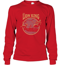 Load image into Gallery viewer, Disney Lion King Distressed Lion King Trio Long Sleeve T-Shirt