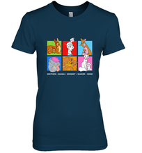 Load image into Gallery viewer, Disney Characters Colorful Mother's Day Women's Premium T-Shirt