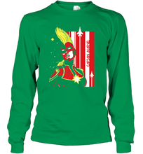 Load image into Gallery viewer, Marvel Captain Marvel Carol Danvers Long Sleeve T-Shirt