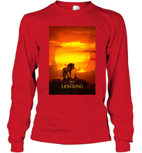 Load image into Gallery viewer, Disney The Lion King Live Action Movie Poster Long Sleeve T-Shirt