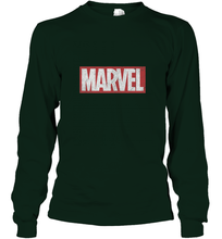 Load image into Gallery viewer, Marvel Classic Distressed Logo Long Sleeve T-Shirt