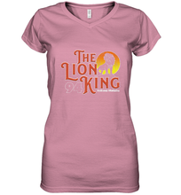 Load image into Gallery viewer, Disney Lion King Distressed 1994 Logo Women's V-Neck T-Shirt