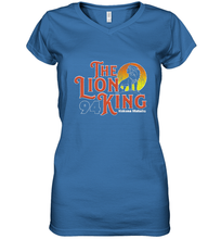 Load image into Gallery viewer, Disney Lion King Distressed 1994 Logo Women's V-Neck T-Shirt
