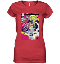 Load image into Gallery viewer, Marvel Doctor Strange Loki Fight Comic Cover Women's V-Neck T-Shirt