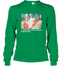 Load image into Gallery viewer, Disney Cinderella Wedding Happily Ever After Scene Long Sleeve T-Shirt