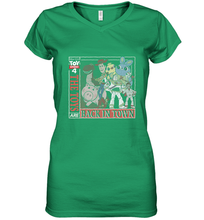 Load image into Gallery viewer, Disney Pixar Toy Story 4 Toys Are Back In Town Women's V-Neck T-Shirt