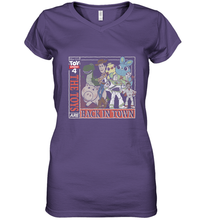 Load image into Gallery viewer, Disney Pixar Toy Story 4 Toys Are Back In Town Women's V-Neck T-Shirt