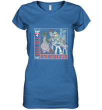 Load image into Gallery viewer, Disney Pixar Toy Story 4 Toys Are Back In Town Women's V-Neck T-Shirt