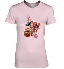 Load image into Gallery viewer, Marvel Rising Secret Warriors Group Shot Action Pose Women's Premium T-Shirt