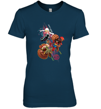 Load image into Gallery viewer, Marvel Rising Secret Warriors Group Shot Action Pose Women's Premium T-Shirt