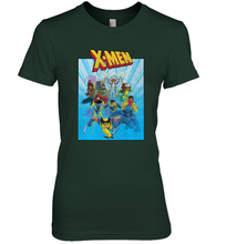 Load image into Gallery viewer, Marvel X Men Animated Series Poster Retro 90s Women's Premium T-Shirt