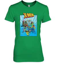 Load image into Gallery viewer, Marvel X Men Animated Series Poster Retro 90s Women's Premium T-Shirt