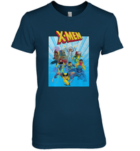 Load image into Gallery viewer, Marvel X Men Animated Series Poster Retro 90s Women's Premium T-Shirt