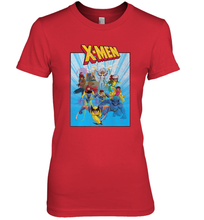 Load image into Gallery viewer, Marvel X Men Animated Series Poster Retro 90s Women's Premium T-Shirt