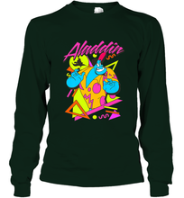 Load image into Gallery viewer, Disney Aladdin Genie In A Shirt Retro Abstract Long Sleeve T-Shirt