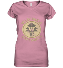 Load image into Gallery viewer, Disney Pixar Up Wilderness Explorer Badge Women's V-Neck T-Shirt