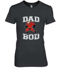Load image into Gallery viewer, Disney Pixar Incredibles Mr. Incredible Dad Bod Portrait Women's Premium T-Shirt