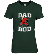 Load image into Gallery viewer, Disney Pixar Incredibles Mr. Incredible Dad Bod Portrait Women's Premium T-Shirt