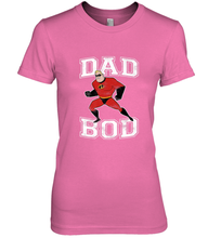 Load image into Gallery viewer, Disney Pixar Incredibles Mr. Incredible Dad Bod Portrait Women's Premium T-Shirt