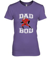 Load image into Gallery viewer, Disney Pixar Incredibles Mr. Incredible Dad Bod Portrait Women's Premium T-Shirt
