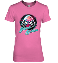 Load image into Gallery viewer, Marvel Rising Secret Warriors Ghost Spider Portrait Badge Women's Premium T-Shirt