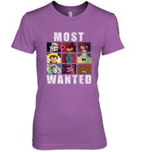 Load image into Gallery viewer, Marvel X Men Most Wanted Villains Retro Women's Premium T-Shirt