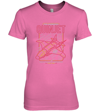 Load image into Gallery viewer, Marvel Avengers Quinjet Neon Lights Women's Premium T-Shirt
