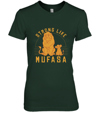 Load image into Gallery viewer, Disney Lion King Simba Strong Like Mufasa Women's Premium T-Shirt