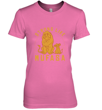 Load image into Gallery viewer, Disney Lion King Simba Strong Like Mufasa Women's Premium T-Shirt