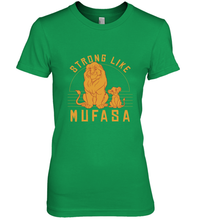 Load image into Gallery viewer, Disney Lion King Simba Strong Like Mufasa Women's Premium T-Shirt