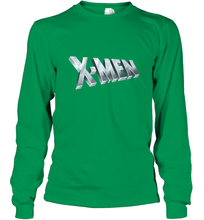 Load image into Gallery viewer, Marvel X Men Logo Retro 90s Animated Series Long Sleeve T-Shirt