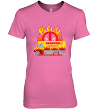 Load image into Gallery viewer, Marvel Deadpool Chimichangas Food Truck Women's Premium T-Shirt