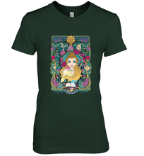 Load image into Gallery viewer, Disney Beauty And The Beast Belle Portrait Women's Premium T-Shirt