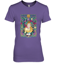 Load image into Gallery viewer, Disney Beauty And The Beast Belle Portrait Women's Premium T-Shirt