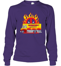 Load image into Gallery viewer, Marvel Deadpool Chimichangas Food Truck Long Sleeve T-Shirt