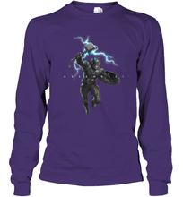 Load image into Gallery viewer, Marvel Avengers Endgame Captain America Assemble Lightning Long Sleeve T-Shirt