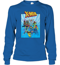 Load image into Gallery viewer, Marvel X Men Animated Series Poster Retro 90s Long Sleeve T-Shirt